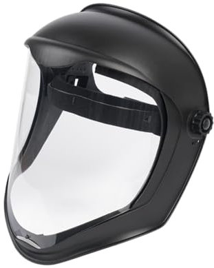 Milageto Visiera integrale antiappannamento Visiera protettiva leggera e trasparente Paraspruzzi per tagliare le erbacce in cucina