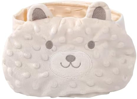 Ceinture Chauffante Bébé avec Noyau Amovible, Velours Thermique 3D, Soulagement Ballonnements et Coliques, Rembourrage Naturel, Ceinture Réglable