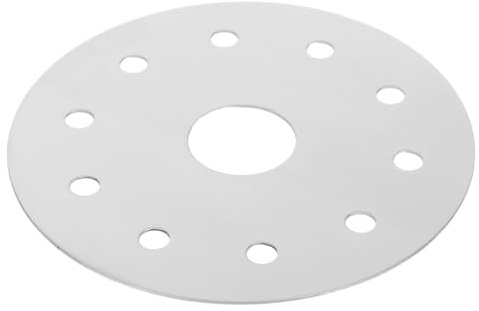 BIUDECO Adaptador de Placa de Inducción en Acero Inoxidable Lámina Conductora de Calor, Diseñado para Cocinar en Cocinas Vitrocerámicas Gas, Compatible Ollas y Cazuelas de Barro