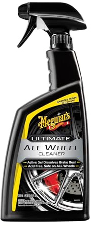Meguiar's G180124 Ultimate All Wheel Cleaner - 24 Oz Spray Bottle