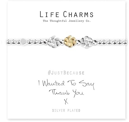 Life Charms I Wanted To Say Thank You Bracelet