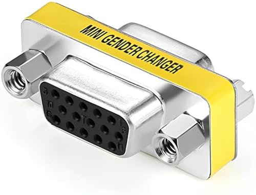 ISTARCOMPUTER Adaptateur CHANGEUR DE Genre DB15 VGA Femelle/Femelle F/F