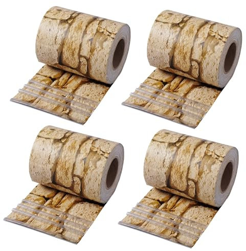 WOLTU Brise-vue en PVC - Bandes brise-vue pour jardin, balcon, clôture de jardin - 450 g/m² - 140 m - Avec 100 languettes de fixation