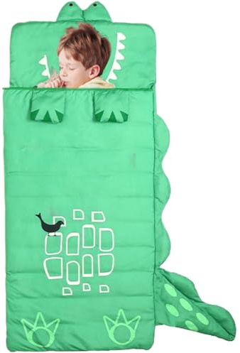 Mappe per bambini, borsa per dormire per bambini, 62.99x23.62222222222222222 tappeti da pisolino, sacco a pelo per ragazzi e ragazze, sacco a pelo da cartone animato per bambini, borsa per bambini