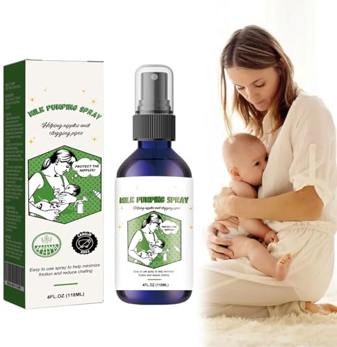 Milk Pumping Spray,Spray per Estrazione del Seno,Sprays Idratante per il Seno,Sprays Lubrificante per Pompa per L'allattamento al Senos,per Estrazione del Latte Che Sblocca i Capezzoli