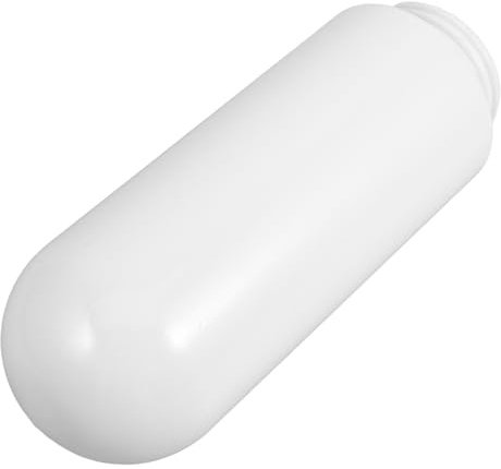 RUNROTOO Cubierta de Luz Exterior Resistente al Agua de Acrílico, Pantalla Redonda Translúcida de 24 Cm Rosca de 6.5 Cm para Lámpara de Jardín, Patio y Terraza, Accesorio de Iluminación