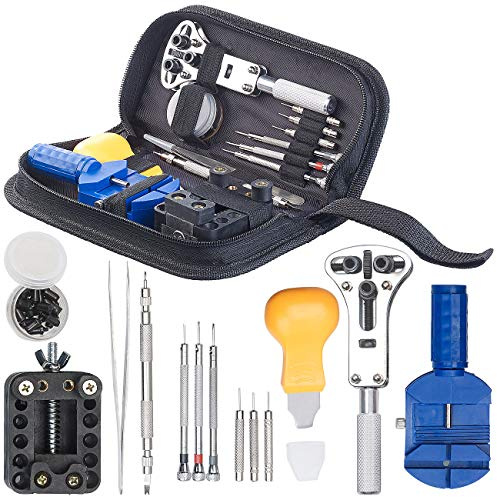 AGT Kit de 13 Outils d'horloger pour réparation de Montres