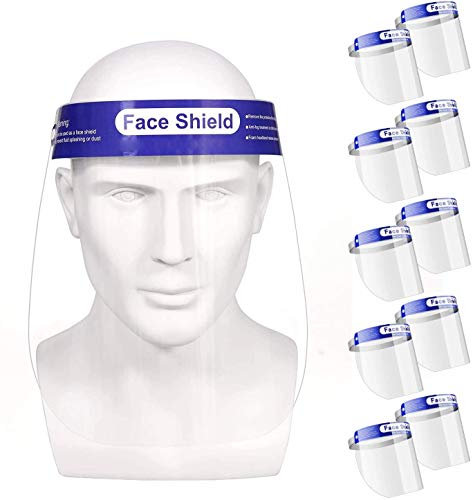 Bestie Face visor Face shield BSI Certified Washable Foam Material x10pcs