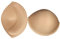 MNJ Trimmings- 3 Pairs Sew in Push up Bra Cup (Beige, C(85)- Large)