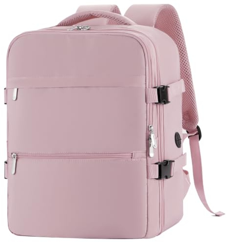 WOUIYO Mochila Viaje Cabina Avion 45x36x20 Para Easyjet 30L Mochila de Viaje Equipaje de Mano Mochila 45x36x20 Maletas de Viaje Cabina para Portatil de 15.6 Pulgadas