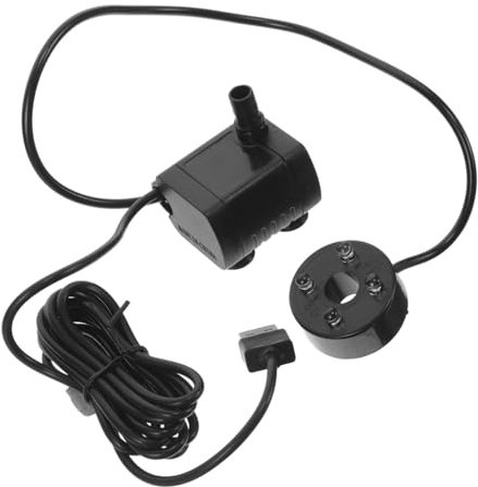 TOGEVAL Mini-aquarium-wasserpumpe Filter Für Aquarien Tauchpumpe Tauchwasserpumpe Für Teich Tauchwasserpumpe Für Brunnen Wasserpumpe Für Springbrunnen Wassertischpumpe Teichpumpe Plastik