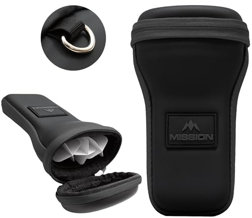 Mission Darts | Kapsule | EVA Case | Multiple Colour Options | Darts Case/Storage Wallet. (Grey)