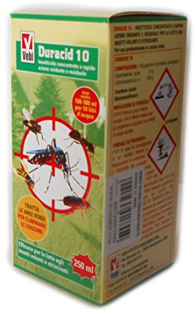 Vebi DURACID 10 250ml insetticida concentrato rapida azione snidante contro insetti volanti e striscianti