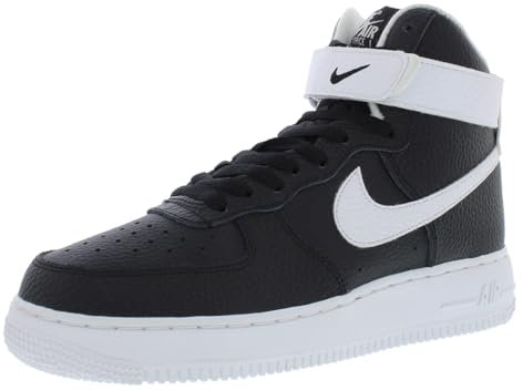 Nike Air Force 1 High '07, Zapatillas de básquetbol Hombre, Black/White, 42 EU