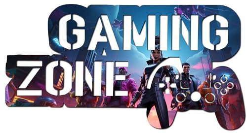 codiarts. XXL Gaming Zone Wanddekor 3D-Panel, Lasergeschnitten, Designs WOT FN COD GRAFITTI METAL HOLZ (LARGE, Fortnite)