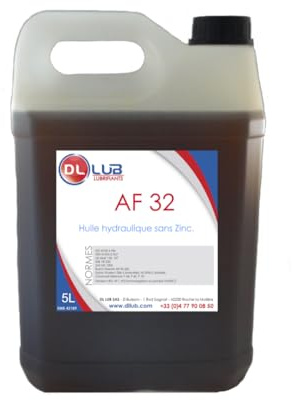 DLLUB - HUILE HYDRAULIQUE AF 32 ISO VG 32 SANS ZINC (5L)