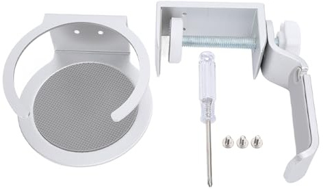 YUYTE Support de Tasse de Bureau Stand de Casque 2 en 1 Alliage en Aluminium sous Support de Casque avec Un Bras Rotatif à 360 Degrés pour Les Accessoires de Bureau de Jeu