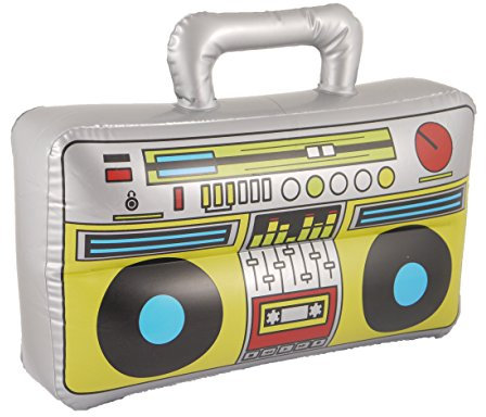 HENBRANDT Lecteur de Musique Jouet Aquatique Gonflable pour Cosplay et Halloween 37 X 28cm