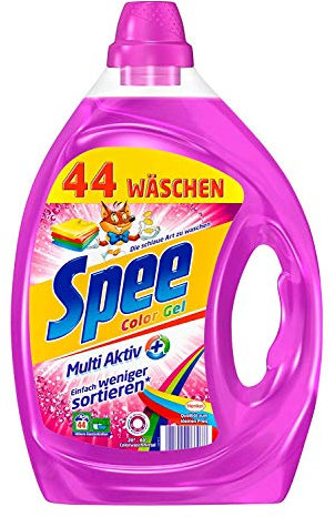 Spee Color Gel, Color Waschmittel, mit Anti-Farbtransfer-Formel, 2er Pack (2 x 2,2 Liter à 44 Waschladungen)