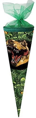 Nestler Schultüte Dino Dschungel Zuckertüte Einschulung Schulanfang Schule: Größe: 50 cm rund