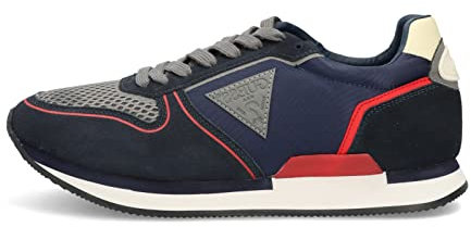 GUESS Herren Potenza CARRYOVER Sneaker, blau, 44 EU