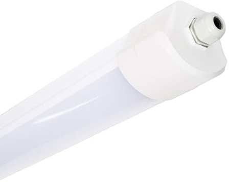 LEDKIA LIGHTING Pantalla Estanca LED 150cm 48W High Lumen 140lm/W IP66 Enlazable FLEXILITE No Flicker 4000K Blanco Neutro