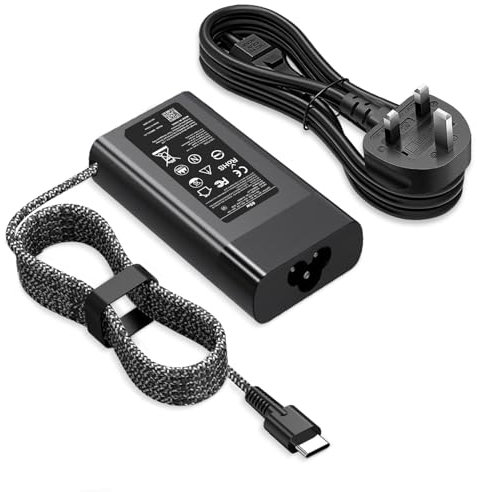 ELEHILS New Slim 65W USB C Laptop Charger Compatible with HP Spectre x360, Envy, Chromebook, Elitebook x360, Pavilion, Elite x2 Travel Type C Power Cord Ac Adapter