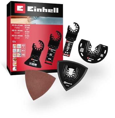 KWB Juego de 17 piezas de multiherramienta