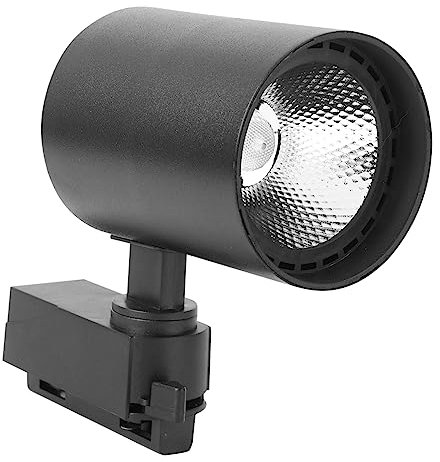 DIYEAH Spot Led Noir 20W - Projecteur De Plafond Et Applique Murale Pour ÉClairage D'IntéRieur IdéAl Pour Vitrines Et Magasins - Lampe D'Exposition Art