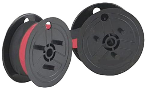 Farbband - schwarz-rot- kompatibel mit TA Triumph-Adler 121 PD als Doppelspule- TA 121PD -Gr.51 Farbbandfabrik Original