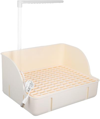 Hohopeti Baño para Pájaros Exterior con Ducha Automática y Bomba de Agua Circulante Bañera para Loros y Periquitos Accesorio para Aves Pequeñas y Medianas Adecuado para Jardín y
