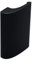 CC-Shopping - Griff LUXURY - aus Aluminium inkl. 2 Montageschrauben - SCHWARZ - RAL 9005 Matt (Schwarz - RAL 9005)