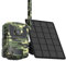 VXK 4G LTE Camera de Chasse Solaire Camera Chasse Infrarouge Vision Nocturne Piege Photographique Connectée Telephone, IP66, Carte SD de 64GB, 8000mAh Batterie