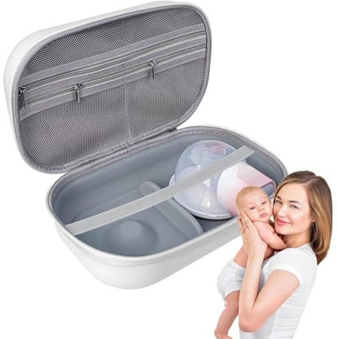 Baoqifong Sac De Rangement Pour Tire-Lait - Glacière Isotherme Pour Lait Maternel | Conteneur Portable Ajustable Pour Sorties Professionnelles Ou Familiales Femmes Mères