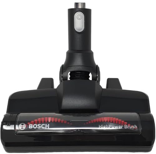 NaschLager Elektrobürste 17002491 HighPower Brush AllFloor Bodendüse kompatibel mit Bosch Unlimited Serie 8 Gen2 ProPower 18V 30W Teppichdüse motorisierte Bürstenwalze Klickverbindung schwarz