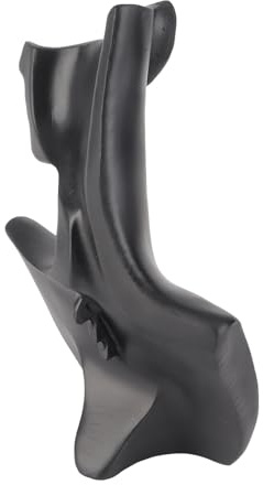 AKLOSIPY Busto per Esposizione di Gioielli per Elegante Vetrina di Collane e Orecchini - Elegante Supporto per Manichino per Gioielleria e Fotografia