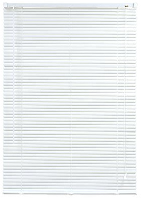STOR PLANET | Persianas Venecianas de PVC VENETO, Cortinas con Lamas Verticales, Persianas de Interior para Ventanas y Puertas, Cortinas de Cocina, Baño, Domitorio… | Blanco, 45x130cm