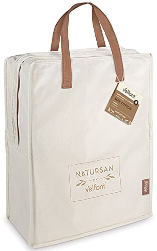 Cubrecolchón Acolchado MAX Algodón de Velfont - Blanco, Cama de 90x182/190cm