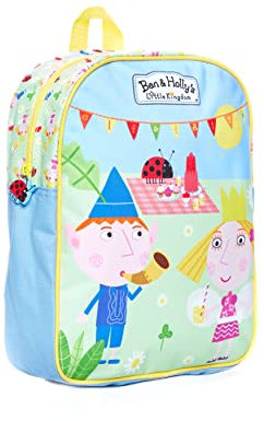 Ben & Holly Childrens Backpack Kids Ben and Holly's Little Kingdom School Bag Blue