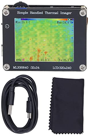 Caméra thermique infrarouge à écran 2 - 40 ℃ à 300 ℃ - Imageur thermique multifonction portable