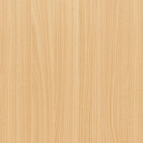 Jeweluck Wood Contact Paper for Cabinets Wood Peel and Stick Wallpaper 17.7inch×118.1inch Natural Wood Wallpaper Light Wood Grain Contact Paper Self Adhesive Removable Wallpaper for Kitchen Vinyl