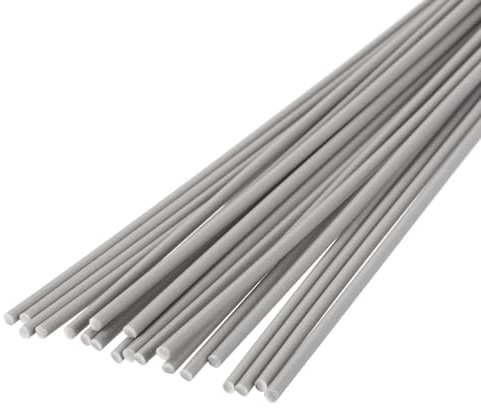 sourcing map 20pcs 8 Inch Plastic Welding Rods TPO Welding Strips Welder Rods for Plastic Welder,Car Bumper, Kayak Repair, Grey