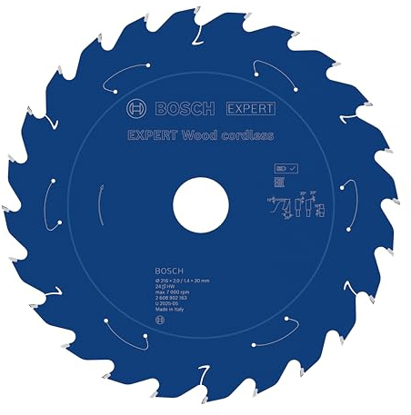 Bosch 1x EXPERT Wood cordless cirkelsågklinga för bordsågar