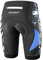 NICEWIN Pantalones Cortos de Ciclismo para Hombre con Almohadilla Pantalones Bicicleta Acolchada con Gel 4D Cortos MTB Bicicleta Pantalones Cortos Transpirables