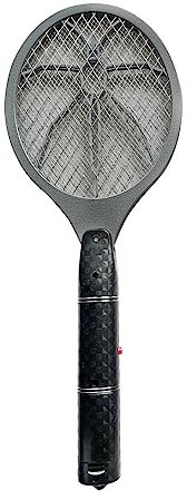 Bug Zapper Battery operated Electric Fly Swatter Racket for Flies, Mosquitos, Wasps and other Insects - Ideal for Indoor and Outdoor Use (x1)