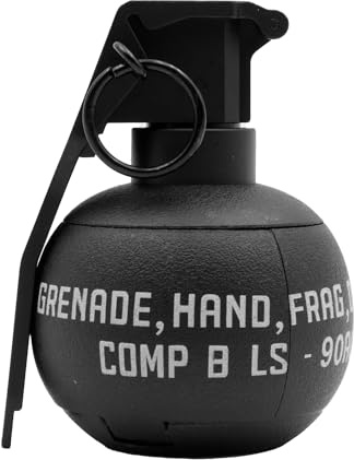 Zhongren Grenades à Main Jouet de l’armée Tactique CS Perles d’Eau Airsoft Grenade Jouets Bataille Jeu d’Eau Balles Recharge BB Douche Rival Jeu de rôle Robe Set de Jeu Cadeau pour 14+ (Noir)
