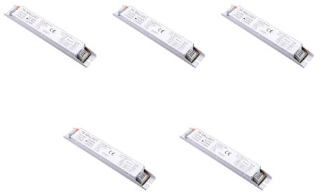 TONXX 1Pc 2x36W T8 Ballast électronique Compact Tube de démarrage instantané lumières de Bureau Ballasts fluorescents pour Fournitures de Bureau à Domicile, 5 pièces