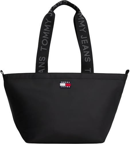 TOMMY JEANS Damen Tjw Ess Daily Mini Tote Aw0aw17890, Schwarz (Black), Einheitsgröße