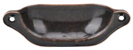 Jeffergarden de Armario, Gabinete de Cocina Chino y Semicircular Chino con un de Concha Dura con Tornillos para Muebles Medicinales Bookcasi Cajones del Armario. (Color de bronce rojizo)