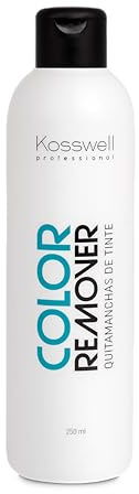 KOSSWELL PROFESSIONAL - Quitamanchas de Tinte de Pelo en la Piel Color Remover, 250 ml, Protector Piel, Emulsión Fluida, Limpieza Suave y Efectiva Tras la Coloración, Fácil de Aplicar